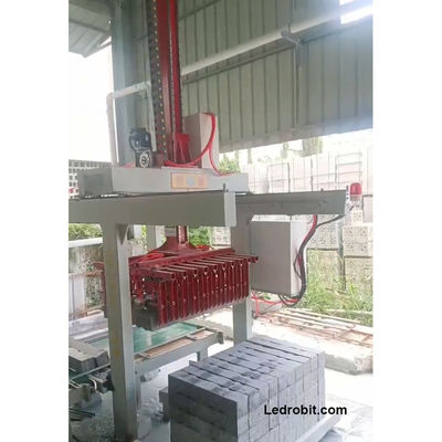 PLC controllato pallettizzatore braccio robot stacking carico utile con la sicurezza