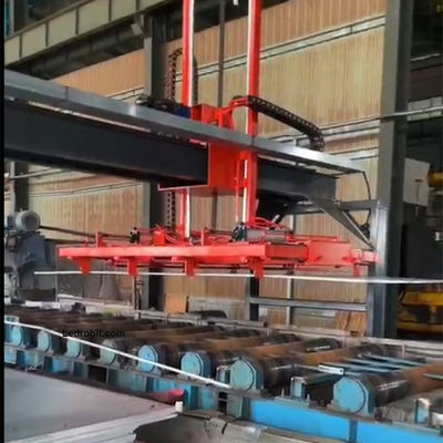 Robot industriale di carico e scarico per lastre di pietra, cartoni di gesso e piastre di alluminio