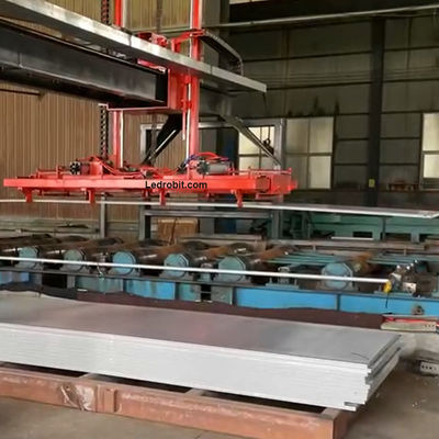 machine industriale personalizzato per il carico e lo scarico di cartoni di gesso con touchscreen