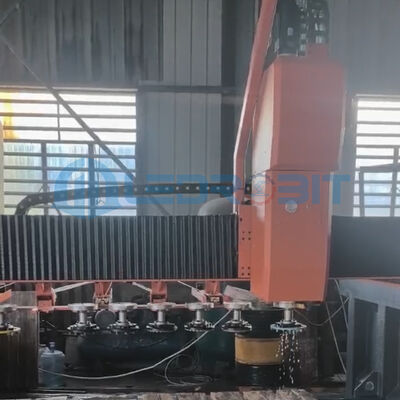 Rompere i limiti di forma nella lucidatura della lastra Tecnologia di scansione visiva CNC raggiunge la consistenza superficiale a livello Ra per forme irregolari