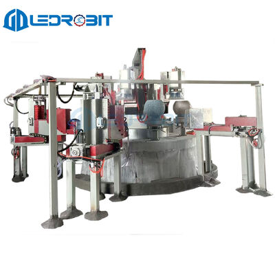 Riduzione dei costi del lavoro con la macchina di lucidatura automatica a 5 stazioni: realizzazione di una fabbricazione ad alta velocità di 4 minuti per le sfere di pietra